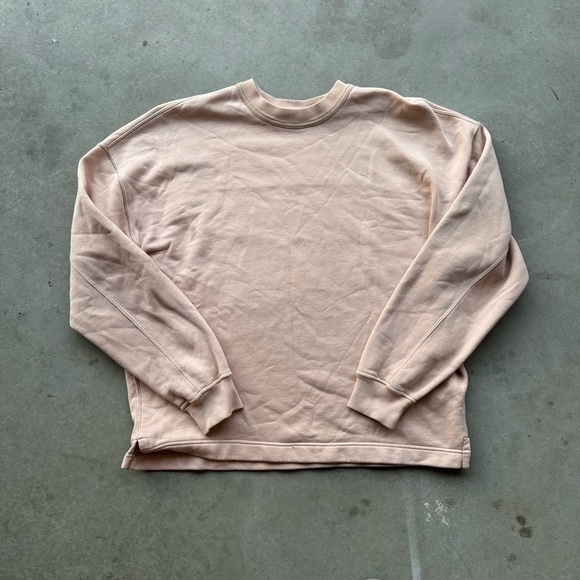 Y2K Abercrombie & Fitch Tan Crewneck - Picture 1 of 3